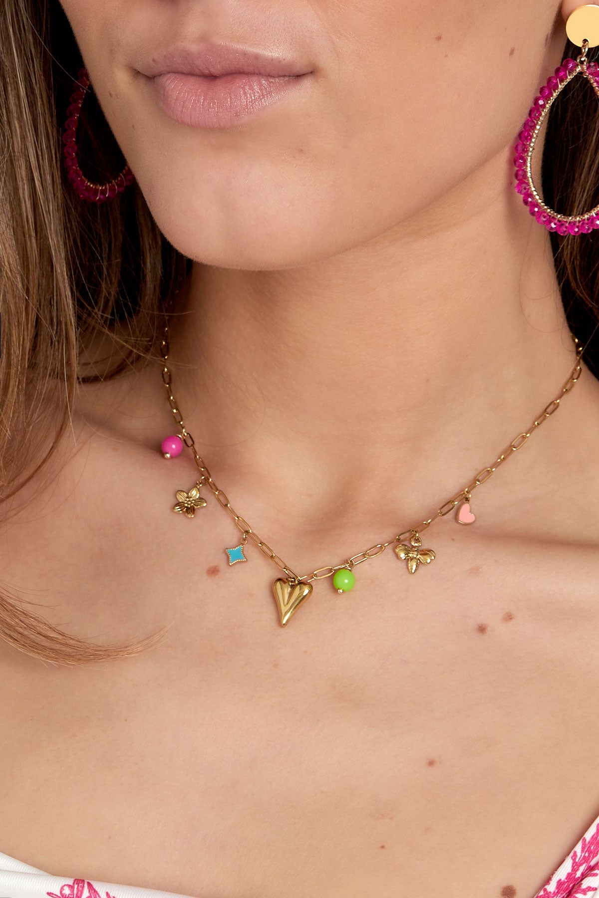 Aurora Charm Necklace
