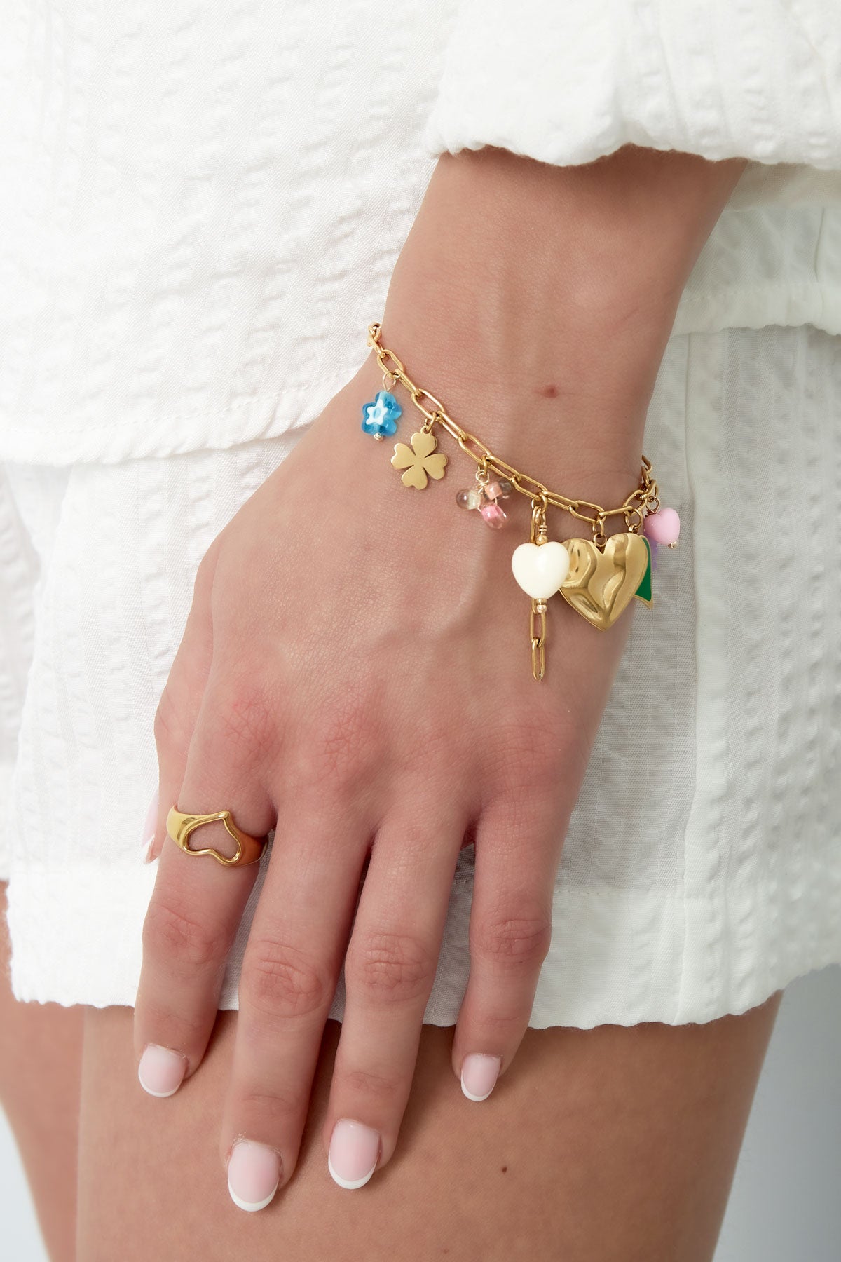 Amour Charm Bracelet