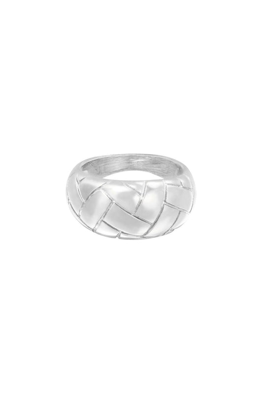 Luna Weave Dome Ring