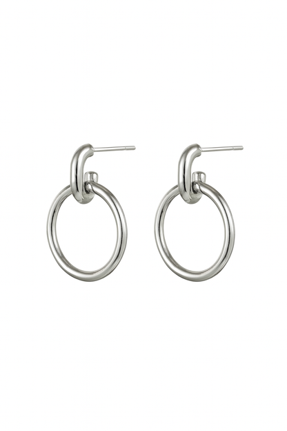Circle Link Earrings