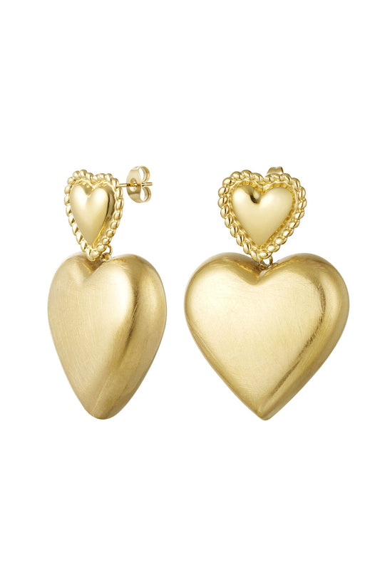Uzuri Heart Earrings