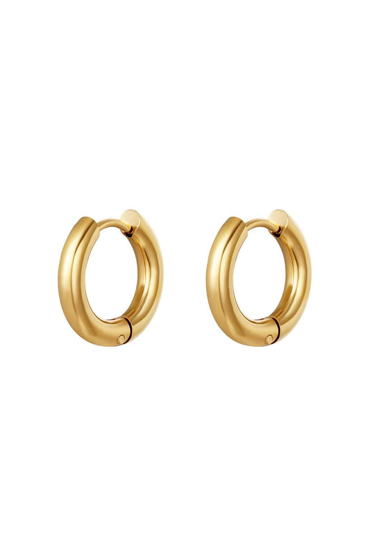Small Creole Basic Hoops
