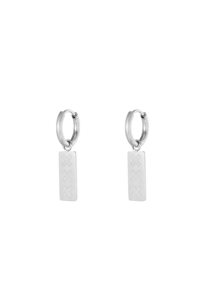 Triple X Tag Hoops