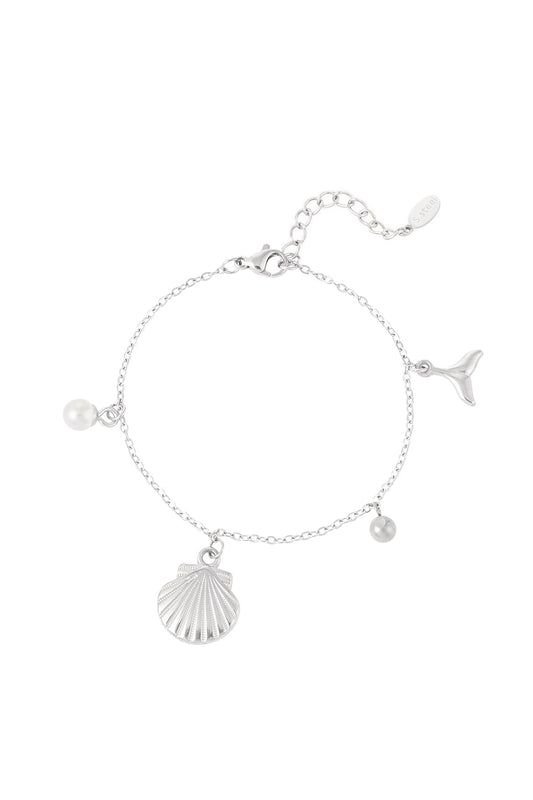 Seashell Whispers Charm Bracelet