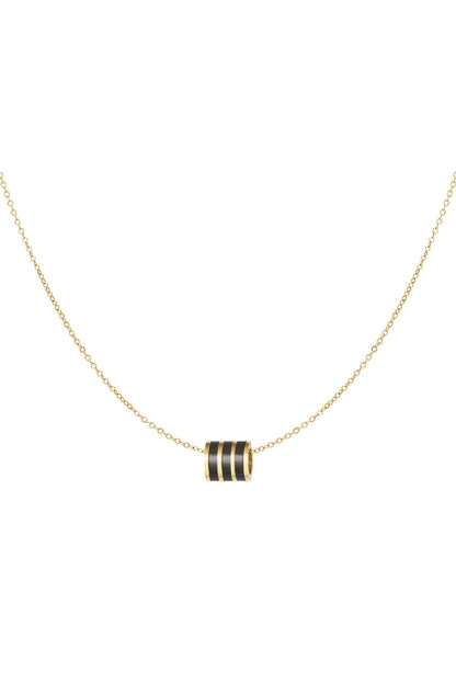 Cairo Barrel Charm Necklace