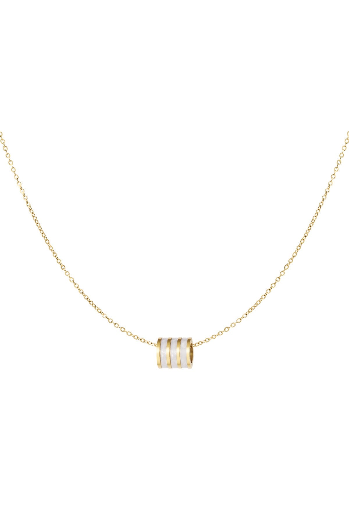 Cairo Barrel Charm Necklace