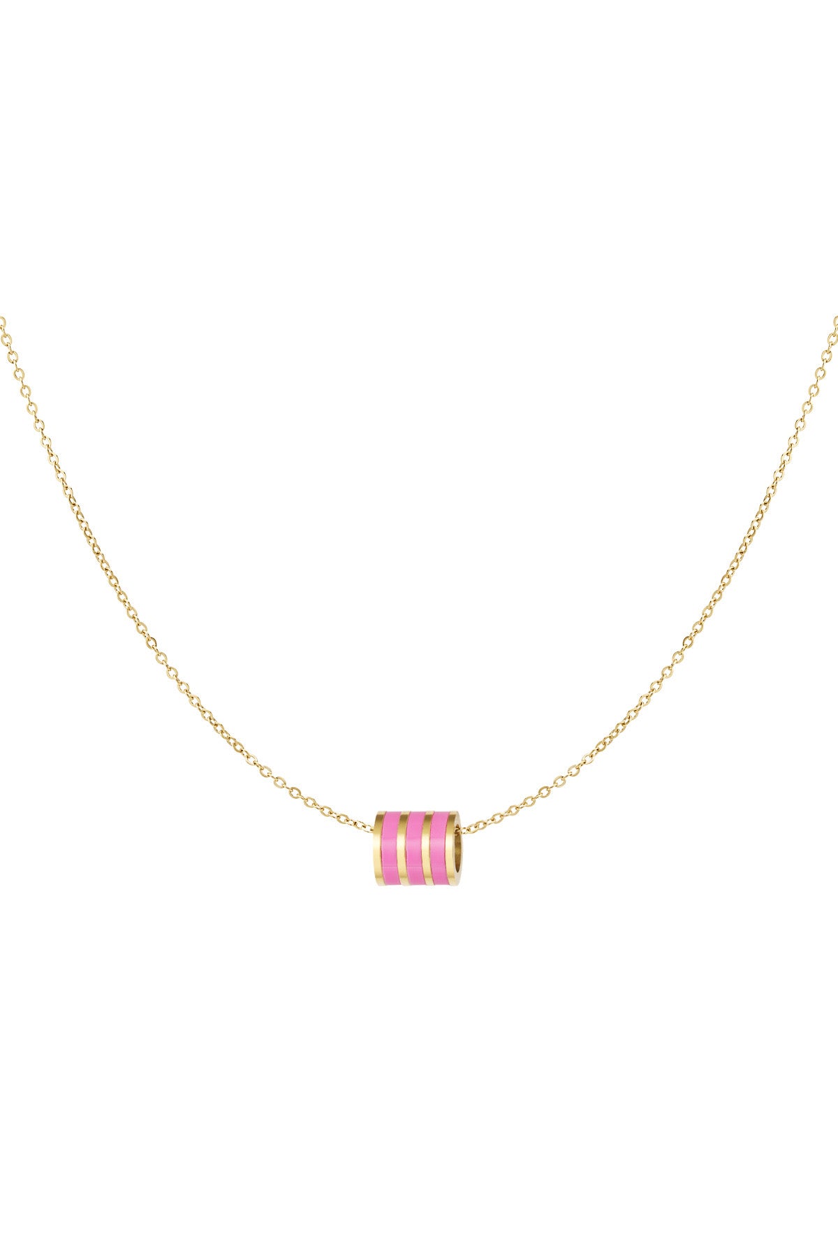 Cairo Barrel Charm Necklace