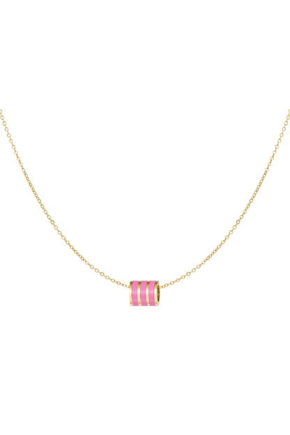 Cairo Barrel Charm Necklace