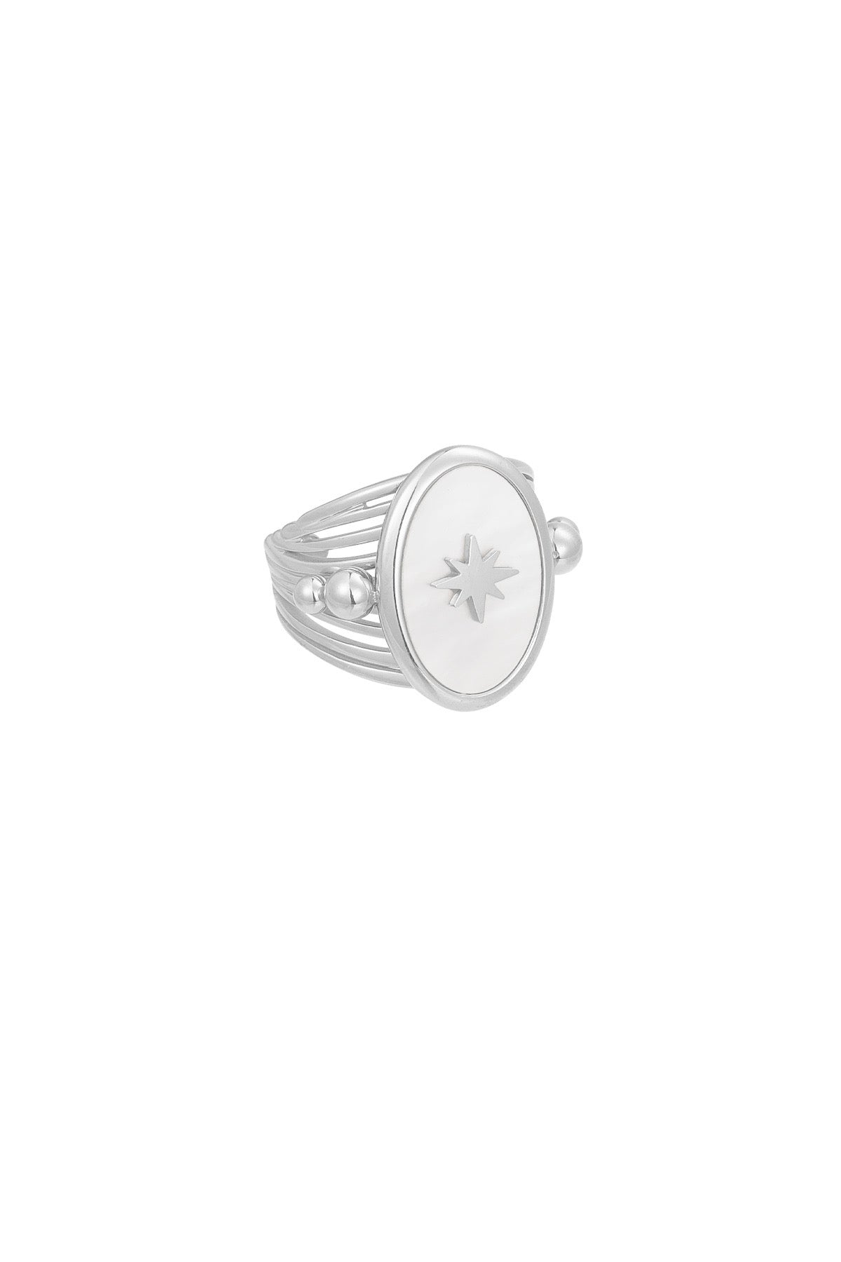 North Star Oval Ring