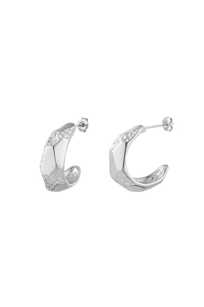 Gilded Terra Hoops