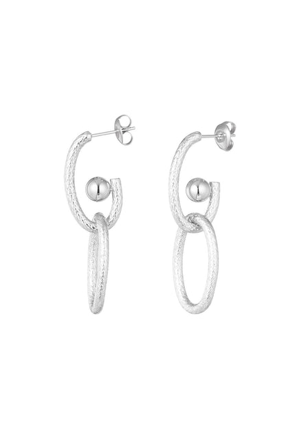 Sahara Link Drop Earrings