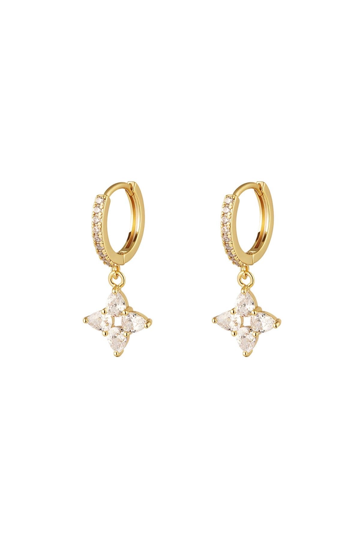 Star Drop Mini Hoops