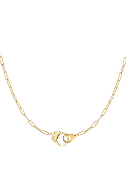 Locked In Necklace – Handcuff Pendant