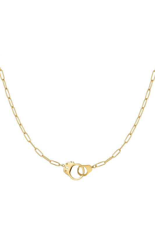 Locked In Necklace – Handcuff Pendant